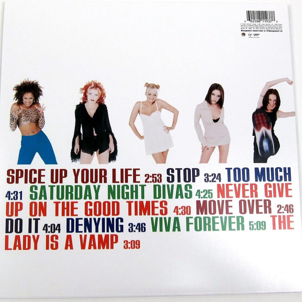 Vinil Spice Girls Spice World 180gm Vinyl Reissue 2020 Importado Universal Music 