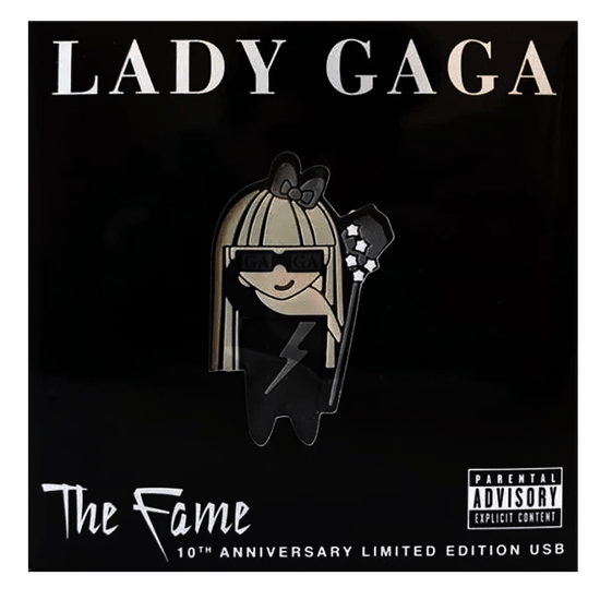 Pen-Drive-Lady-Gaga---The-Fame---10th-Anniversary-Limited-Edition---Importado