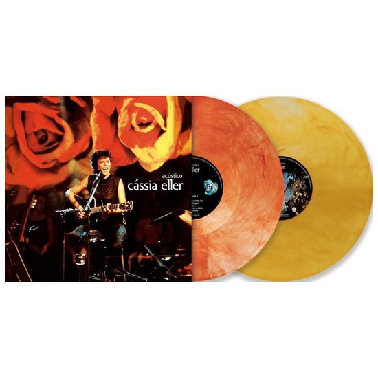 Vinil Cássia Eller - Acústico 2001 (2LP Vermelho e Dourado)